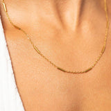 Gabrielle Satellite Bar Chain Necklace - MTT Collective