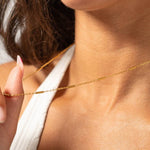 Gabrielle Satellite Bar Chain Necklace - MTT Collective
