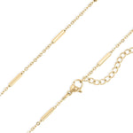 Gabrielle Satellite Bar Chain Necklace - MTT Collective