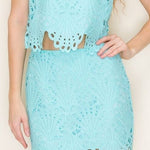 Garden Party Lace Mini Skirt - MTT Collective