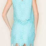 Garden Party Lace Mini Skirt - MTT Collective