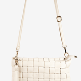 Gia Faux Leather Basket Weave Hand Bag - MTT Collective