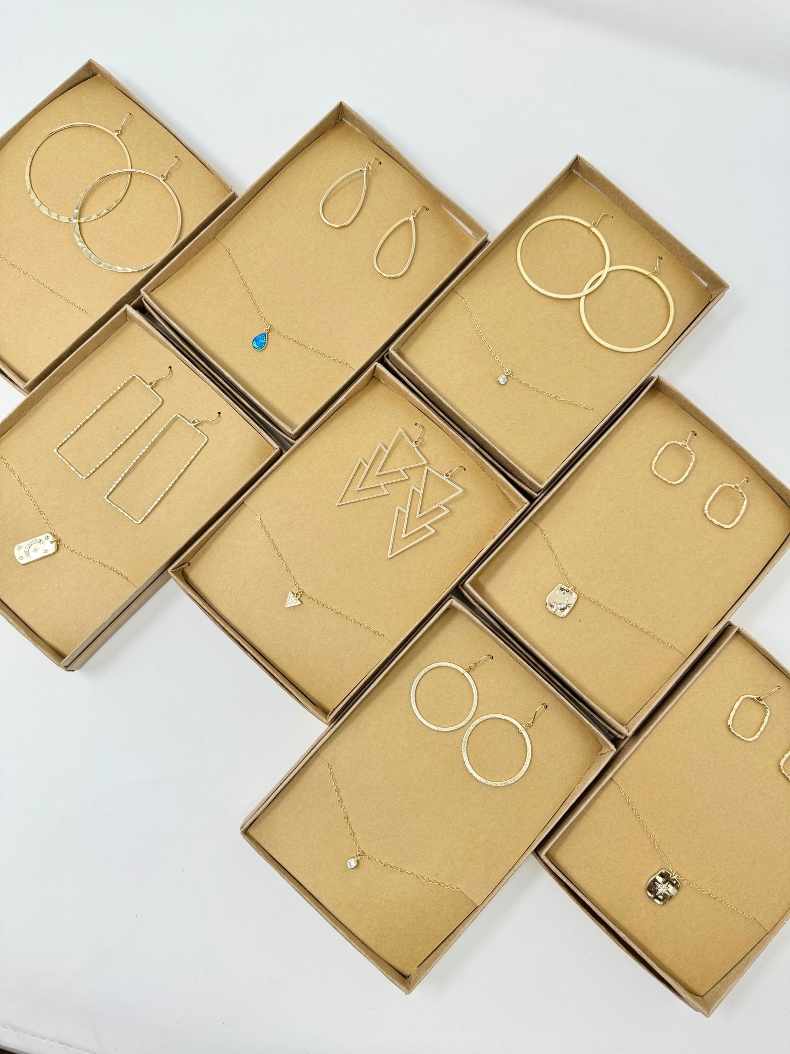 Gift Set | Chloe Earrings & Guiding Light Necklace - MTT Collective