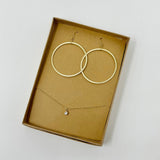 Gift Set | Chloe Earrings & Guiding Light Necklace - MTT Collective