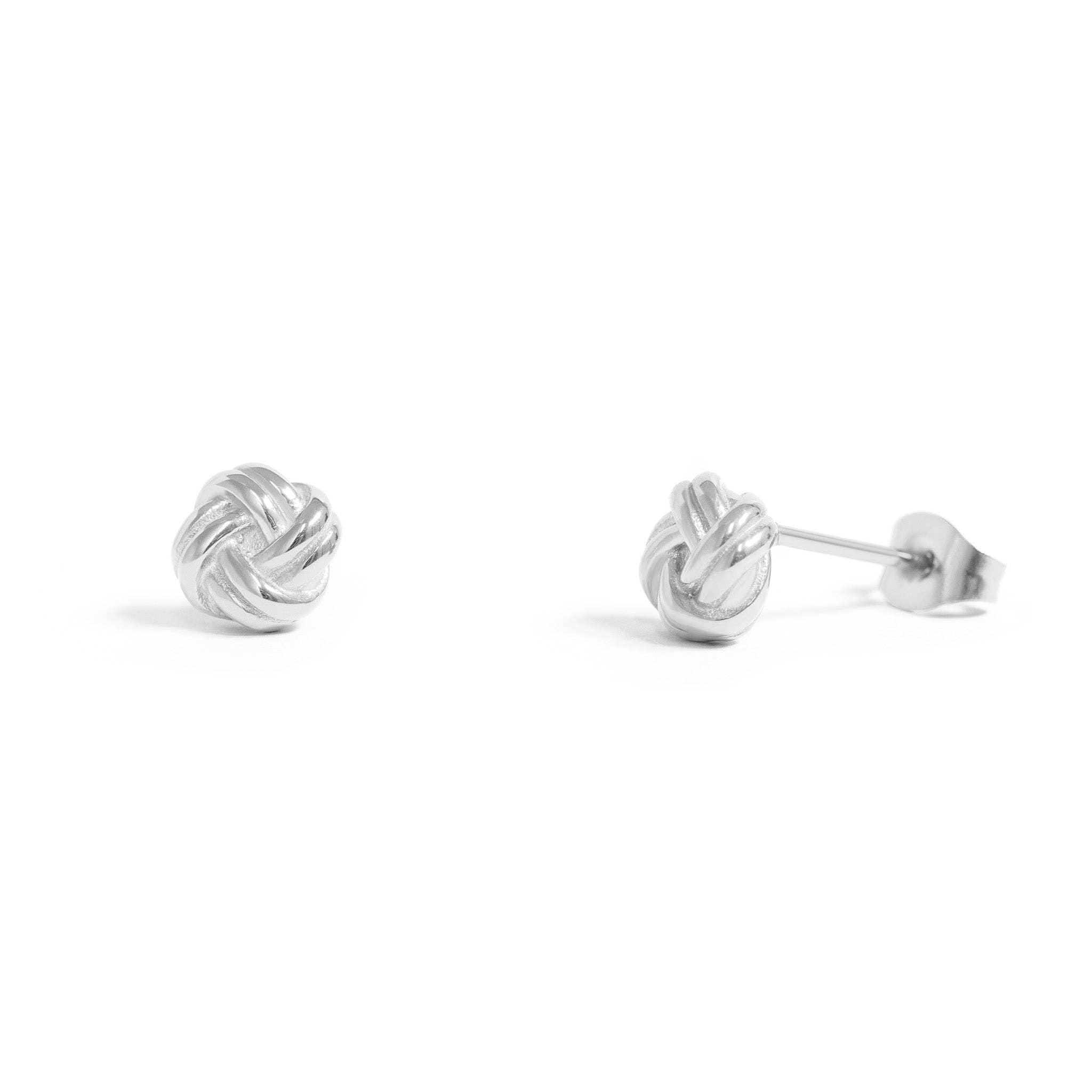 Gloria Knot Stud Earrings - MTT Collective