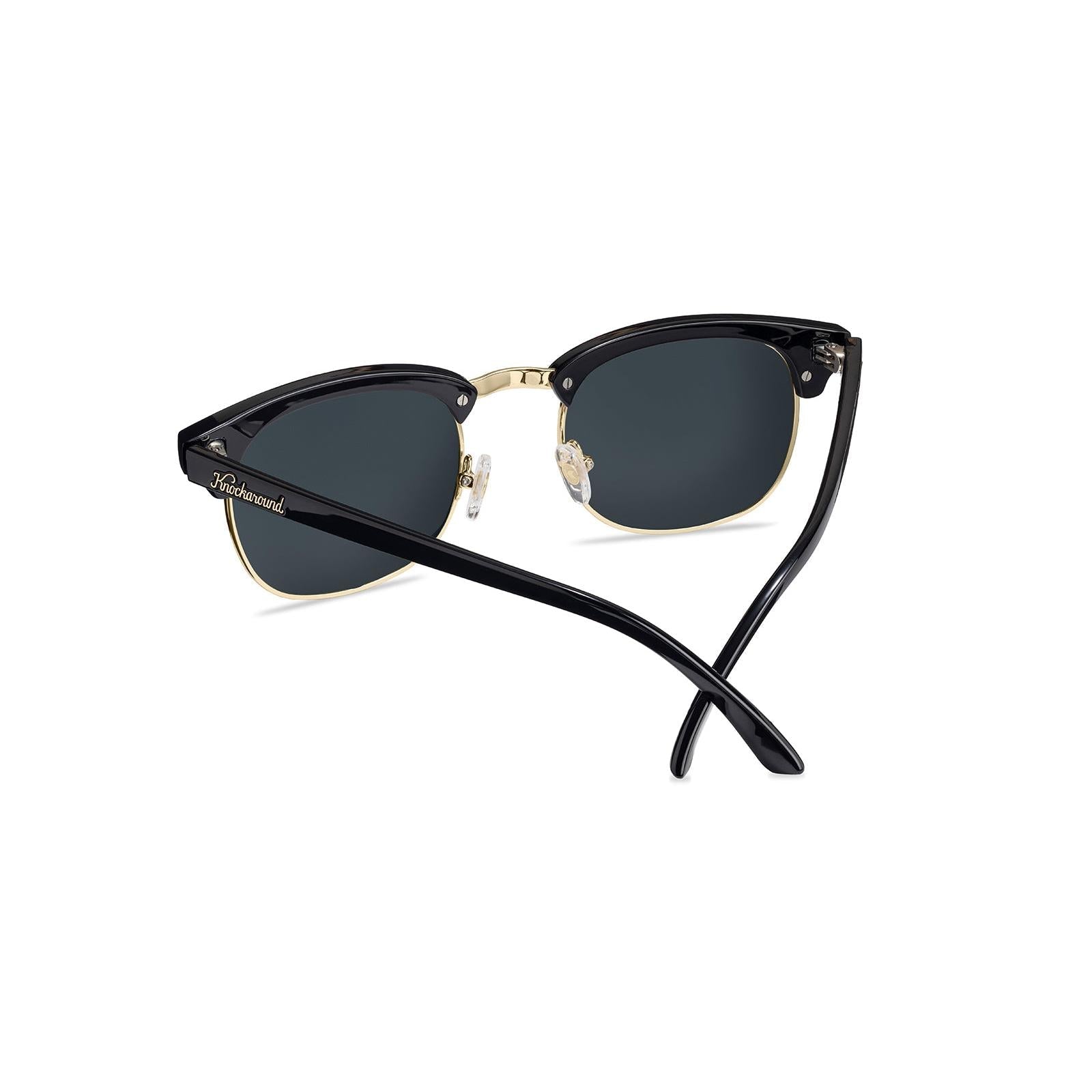 Glossy Black / Gold Brooklines Sunglasses - MTT Collective