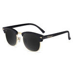 Glossy Black / Gold Brooklines Sunglasses - MTT Collective