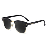 Glossy Black / Gold Brooklines Sunglasses - MTT Collective