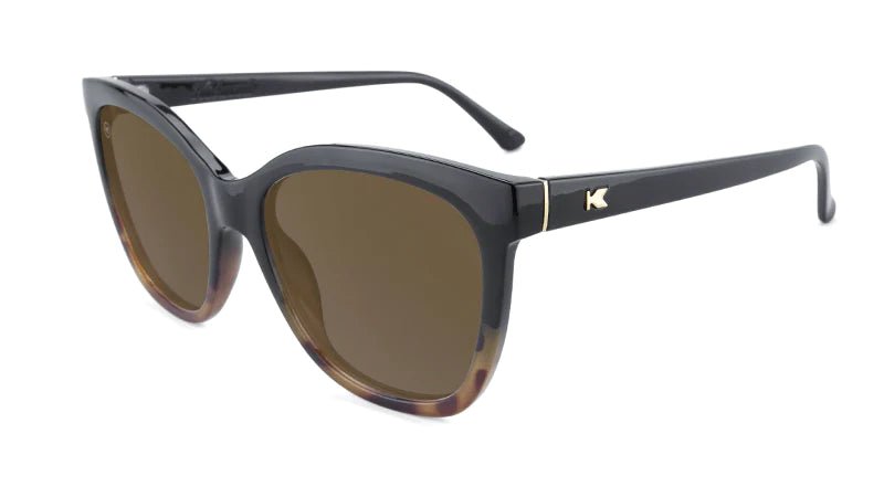 Glossy Black & Tortoise Shell Fade / Amber Paso Robles Sunglasses - MTT Collective