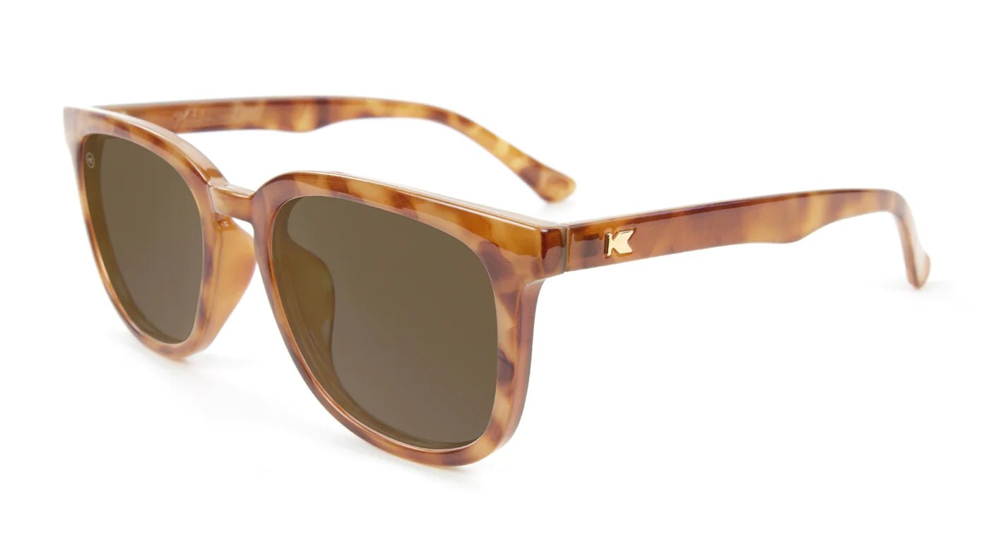 Glossy Blonde Tortoise Shell / Amber Paso Robles Sunglasses - MTT Collective