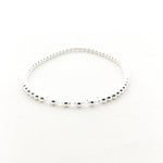 Gracie Beaded Birthstone Accented Bracelet | 3mm - MTT Collective