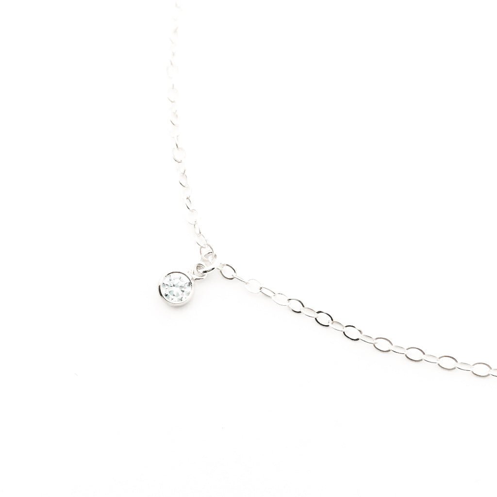 Guiding Light Rhinestone Necklace - MTT Collective