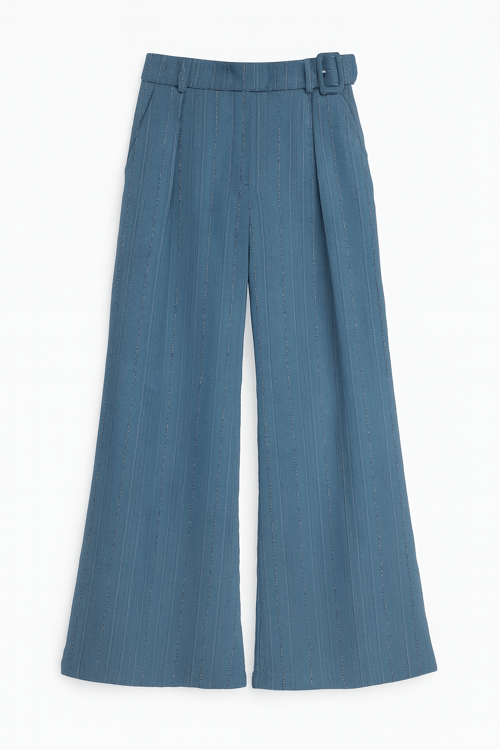 Hallie Denim Wide - Leg Trousers - MTT Collective