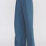 Hallie Denim Wide - Leg Trousers - MTT Collective
