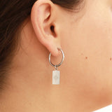 Hallie Star Pendant Hoop Earrings - MTT Collective