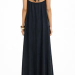 Halter O - Ring Detail Maxi Dress - MTT Collective
