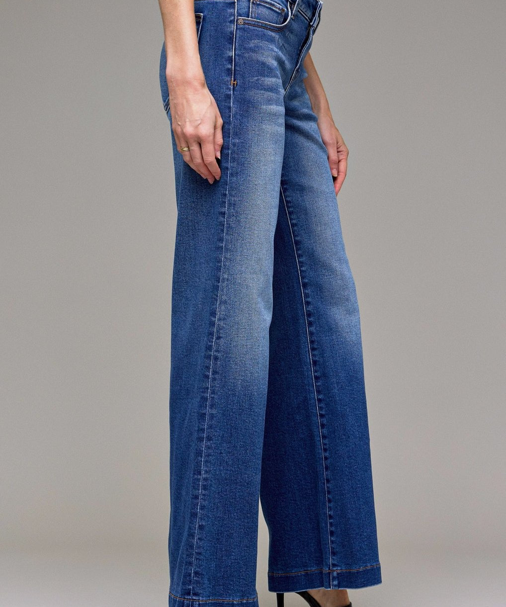 Happi Low Rise Comfort Flare Jean - MTT Collective