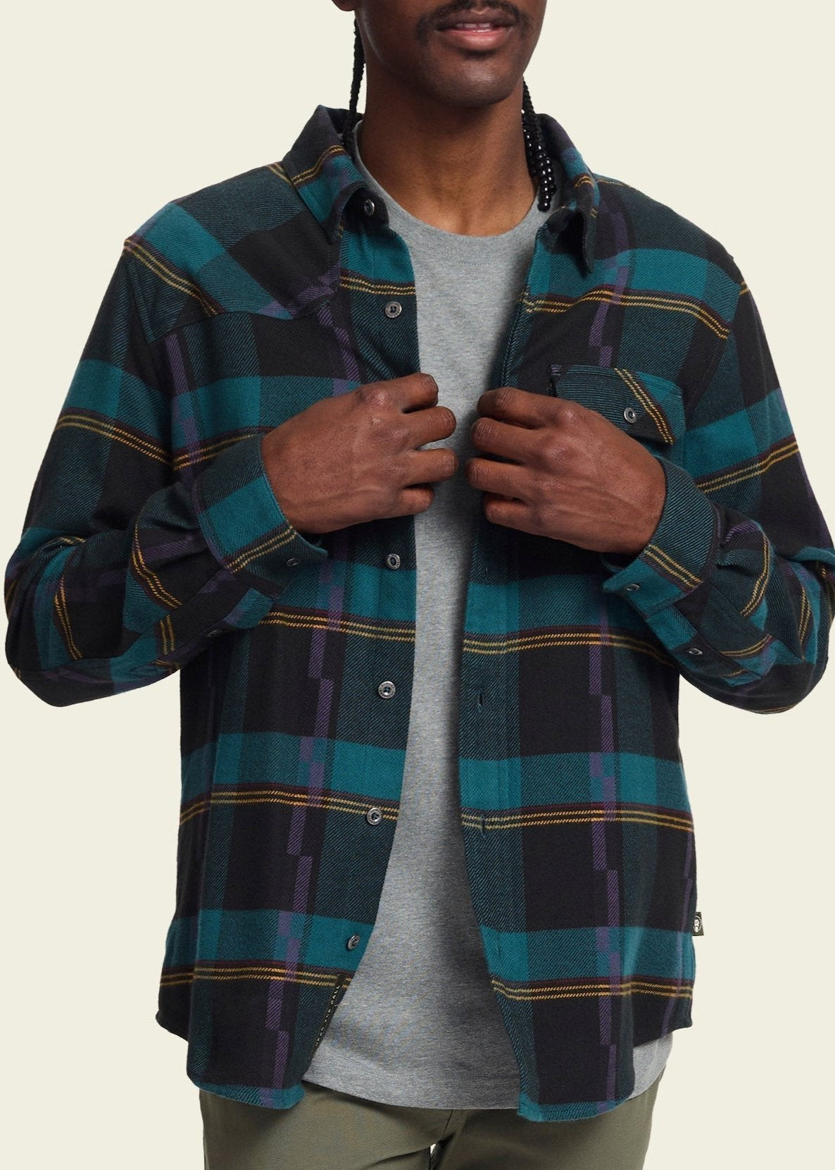 Harkers Flannel: Backdrop Plaid - MTT Collective
