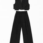 Harlee Cropped Flap Vest - MTT Collective