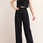 Harlee Cropped Flap Vest - MTT Collective