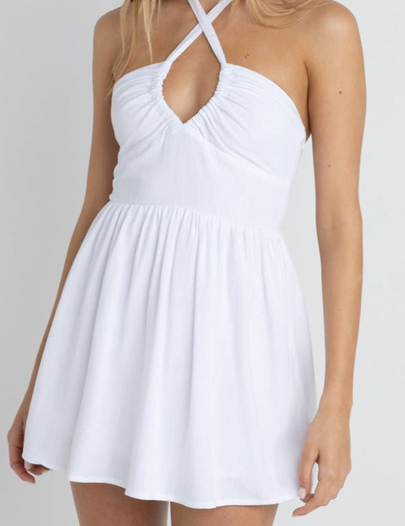 Harlow Halter Mini Dress - MTT Collective