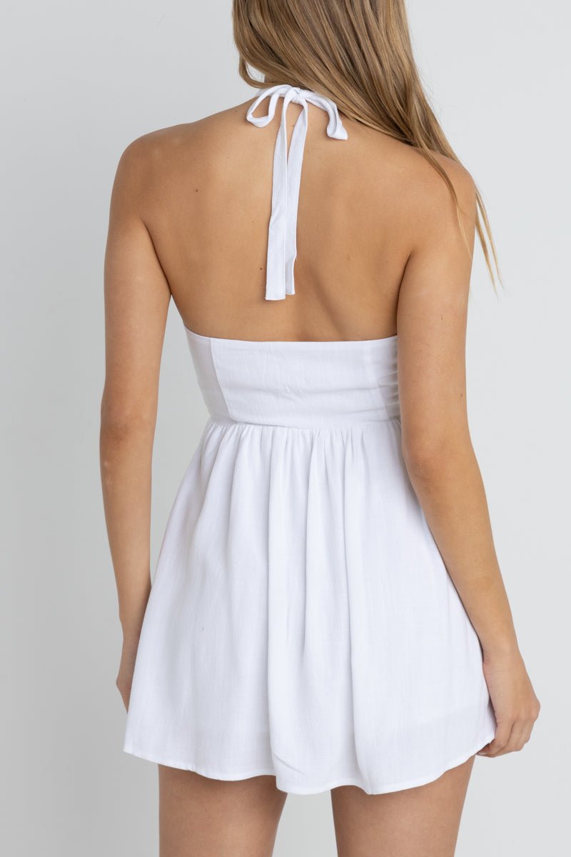 Harlow Halter Mini Dress - MTT Collective