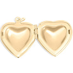 Heart Locket with Rhinestones - MTT Collective