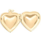 Heart Locket with Rhinestones - MTT Collective