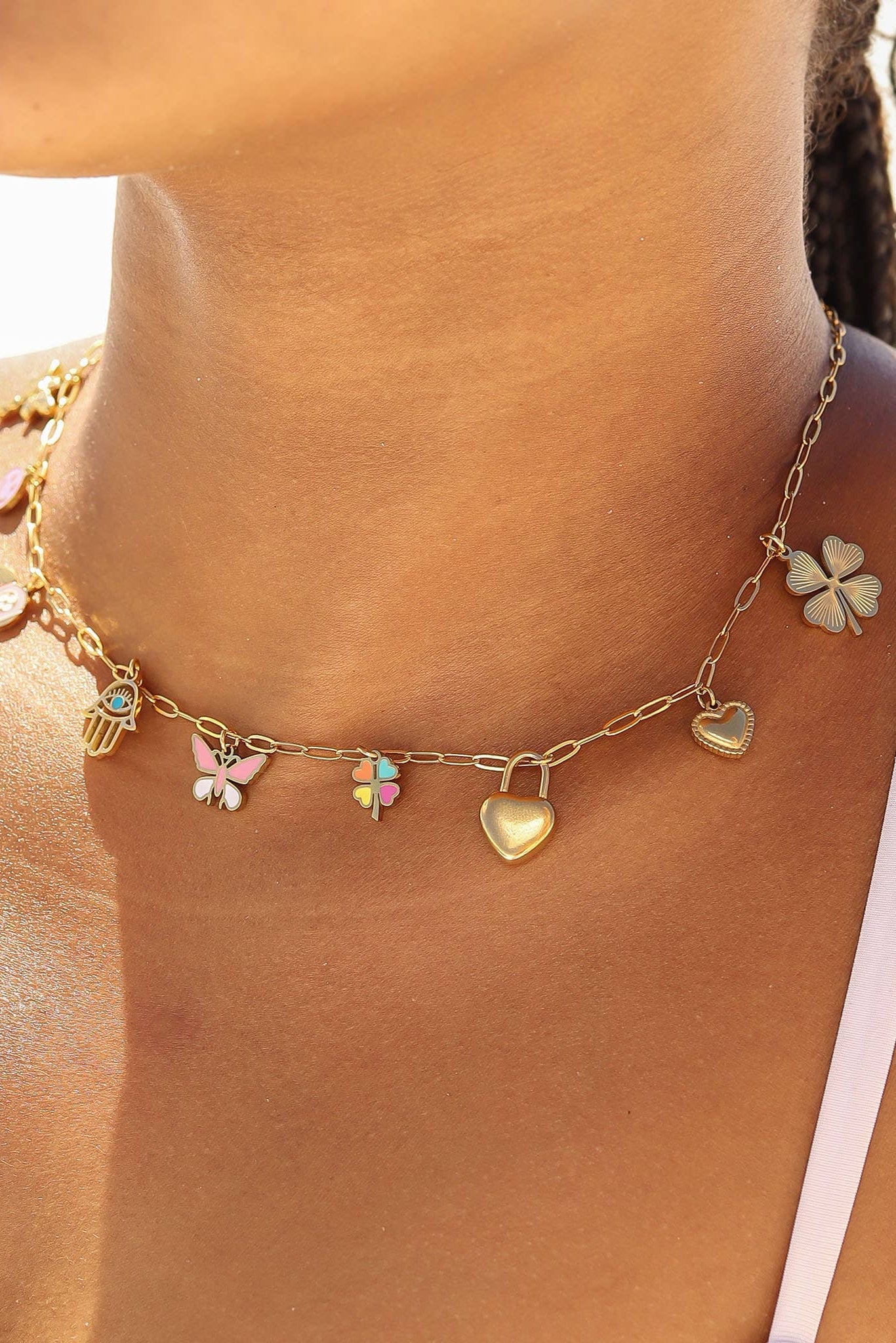 Heart Padlock Charm - MTT Collective