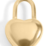 Heart Padlock Charm - MTT Collective