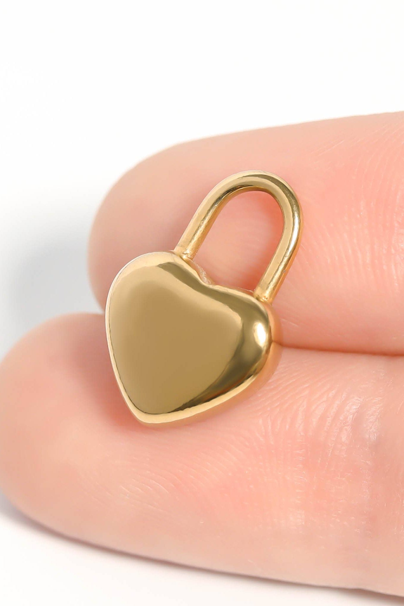 Heart Padlock Charm - MTT Collective