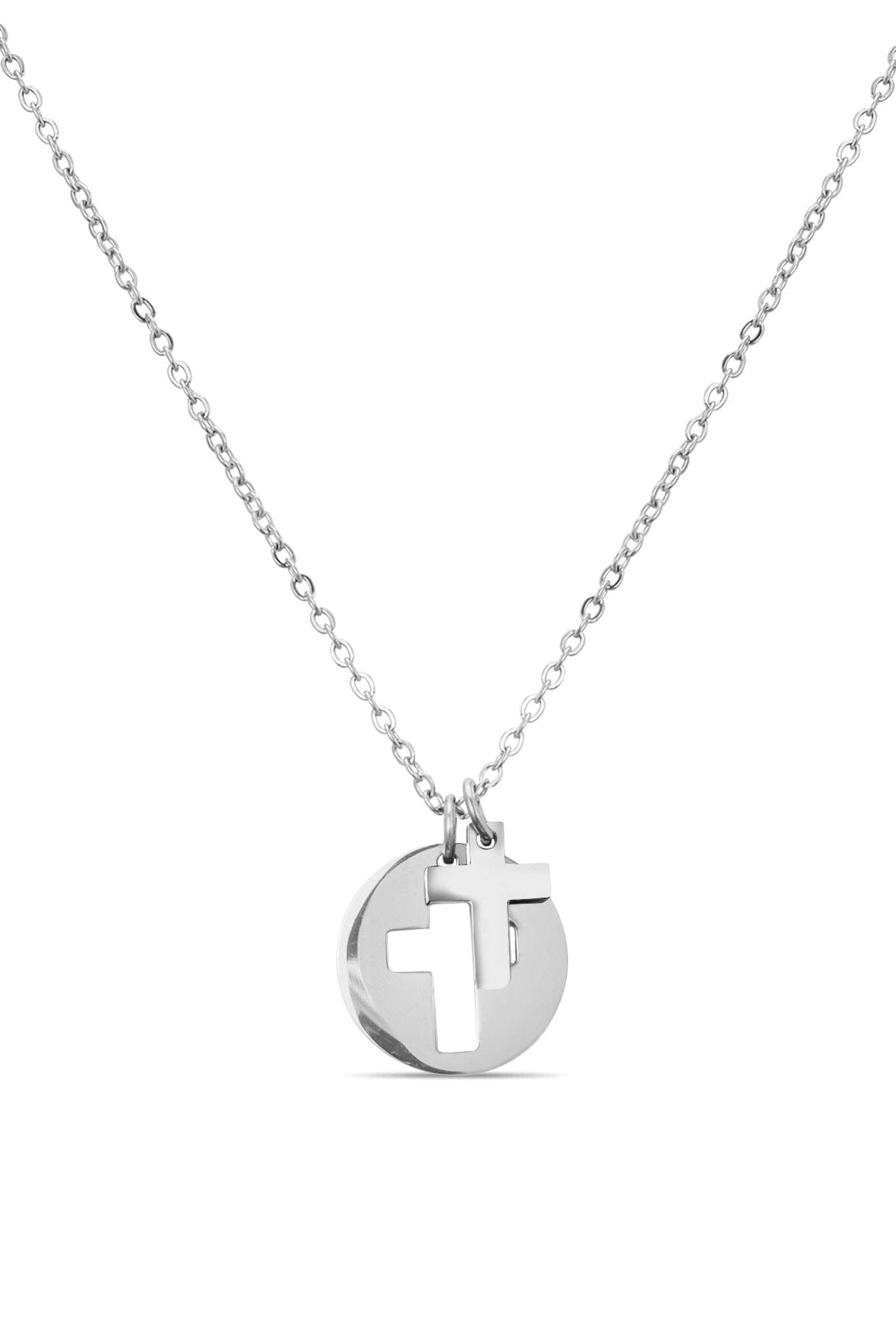 Heidi Cross Cutout Necklace - MTT Collective
