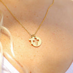 Heidi Cross Cutout Necklace - MTT Collective