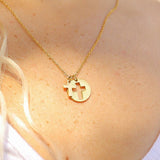 Heidi Cross Cutout Necklace - MTT Collective