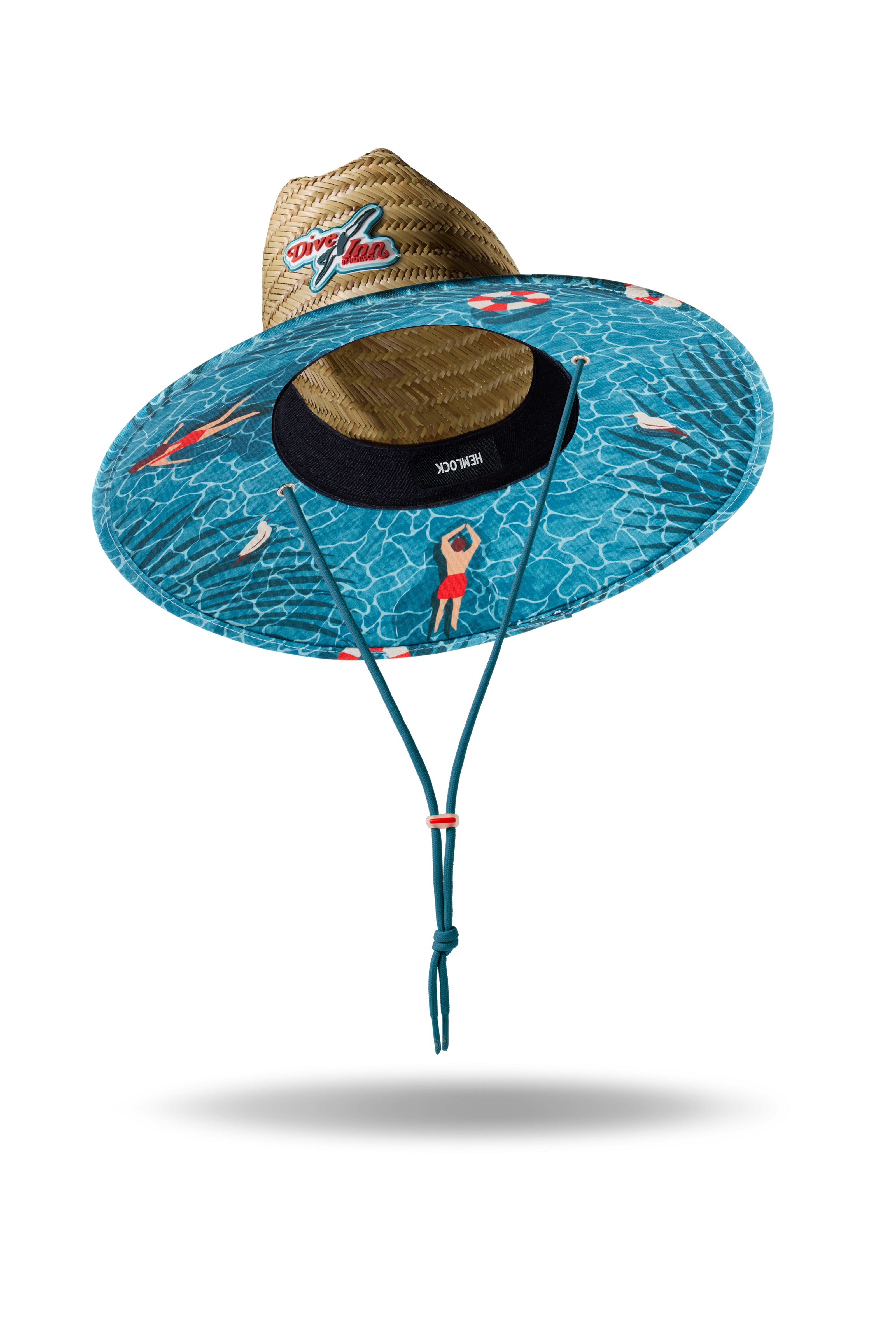 Hemlock UPF 50+ Lifeguard Hat in Dive Inn