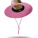 Hemlock UPF 50+ Lifeguard Hat in Solid Pink