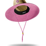 Hemlock UPF 50+ Lifeguard Hat in Solid Pink