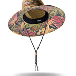 Hemlock UPF 50+ Lifeguard Hat in Tropical Foliage