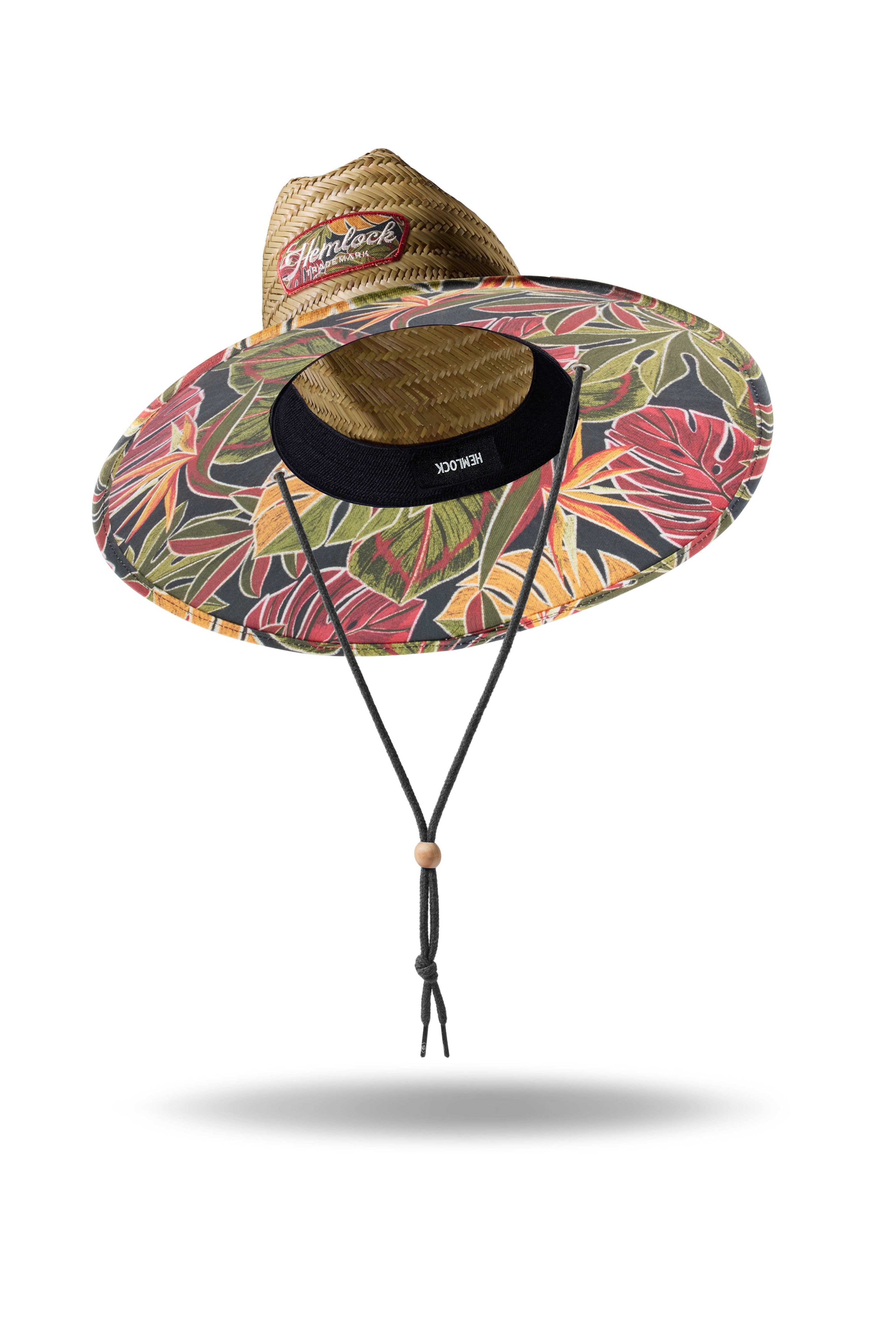 Hemlock UPF 50+ Lifeguard Hat in Tropical Foliage