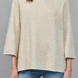 Hollis 3/4 Sleeve Mock Sweater - MTT Collective