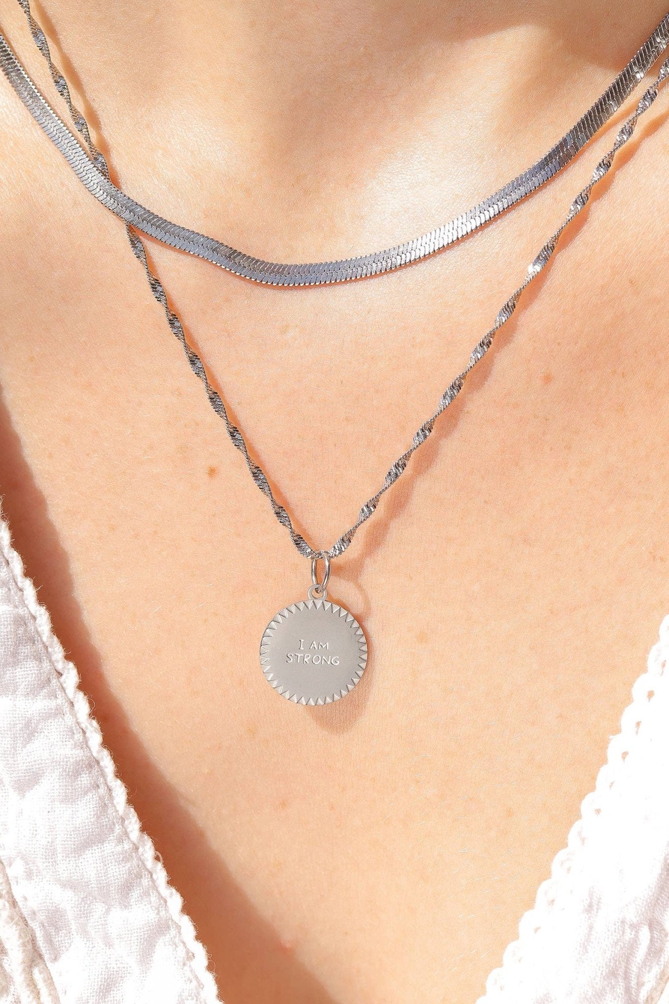 "I Am Strong" Charm - MTT Collective