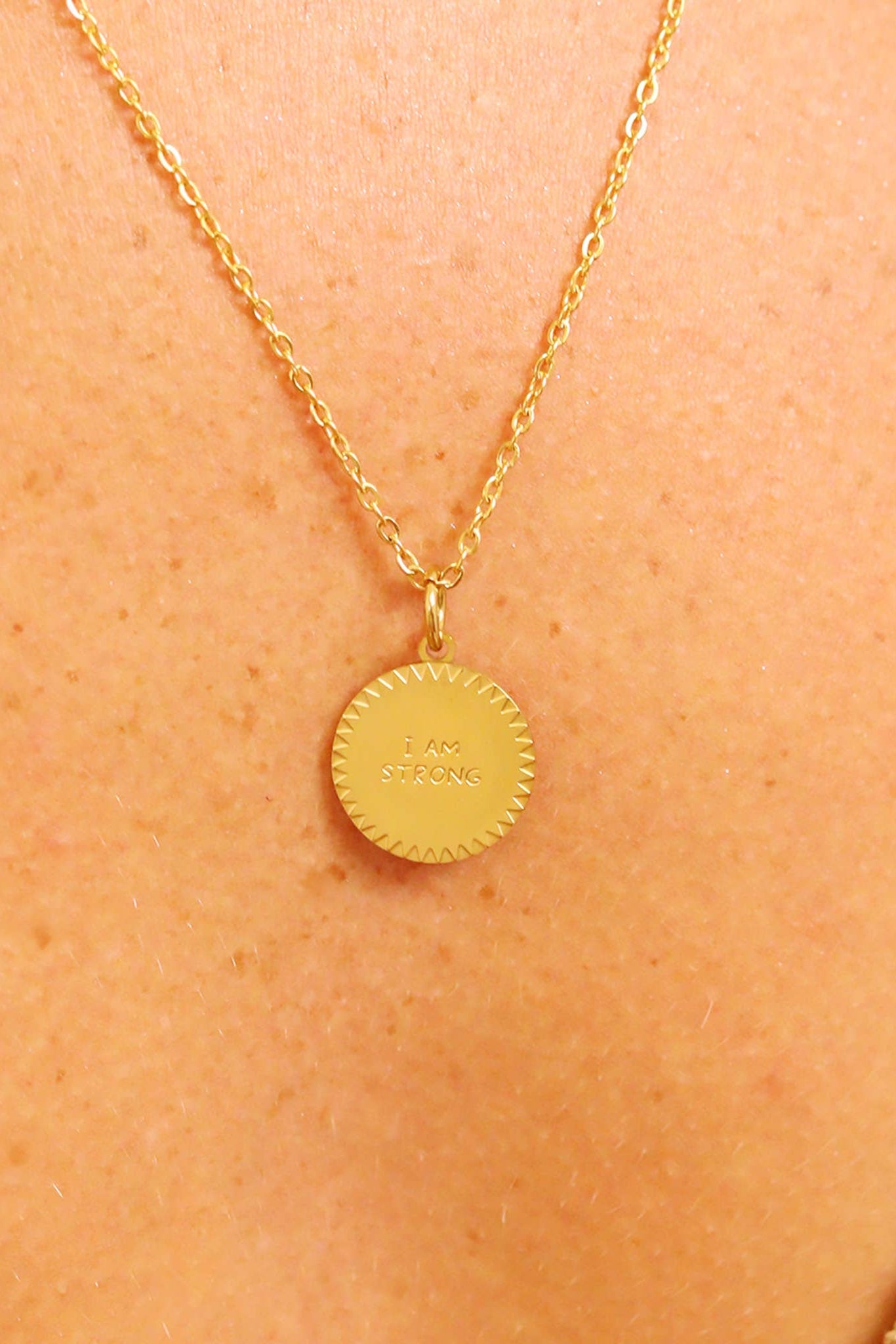 "I Am Strong" Charm - MTT Collective