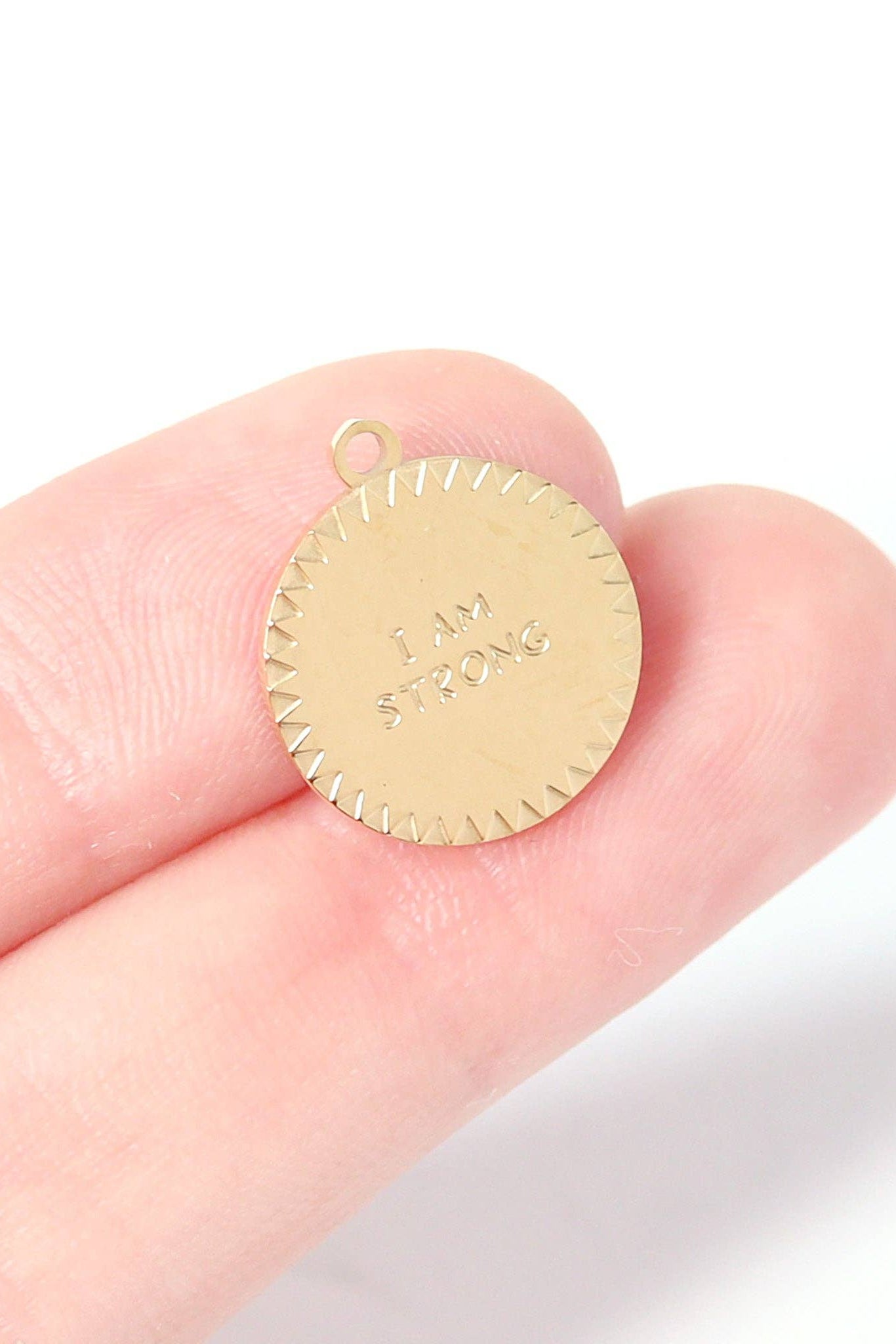 "I Am Strong" Charm - MTT Collective