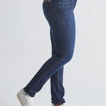 Iconic Dark Wash Slim Straight Stretch Jeans - MTT Collective