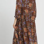 Isla Tiered Boho Midi Dress - MTT Collective