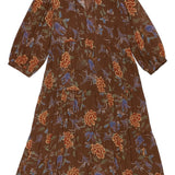 Isla Tiered Boho Midi Dress - MTT Collective