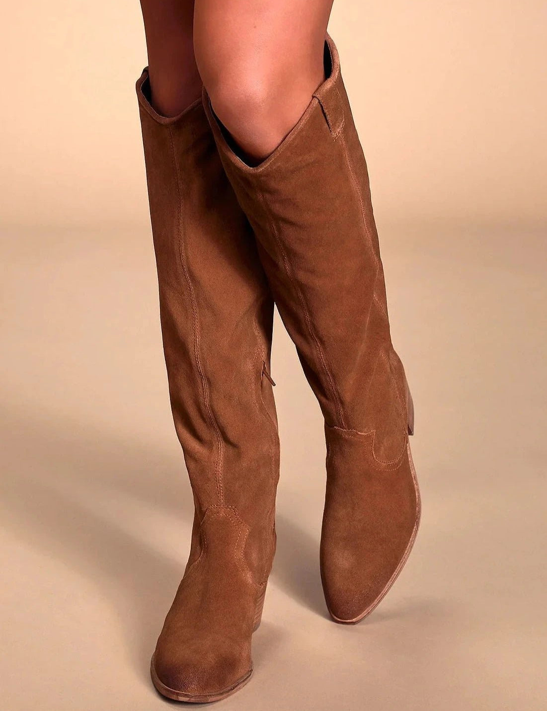 Izzy Suede Upper High Bootie - MTT Collective