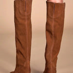 Izzy Suede Upper High Bootie - MTT Collective