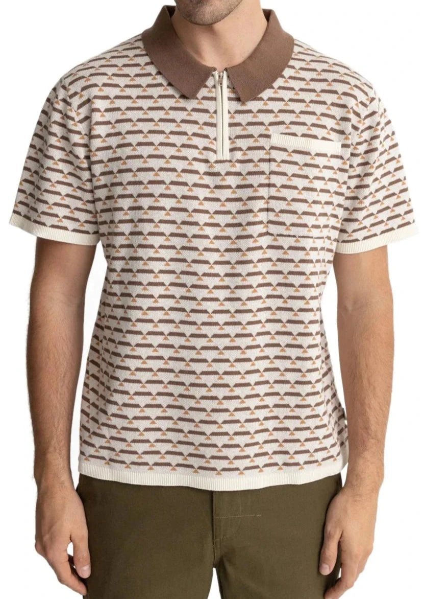 Jacquard Short Sleeve Polo - MTT Collective