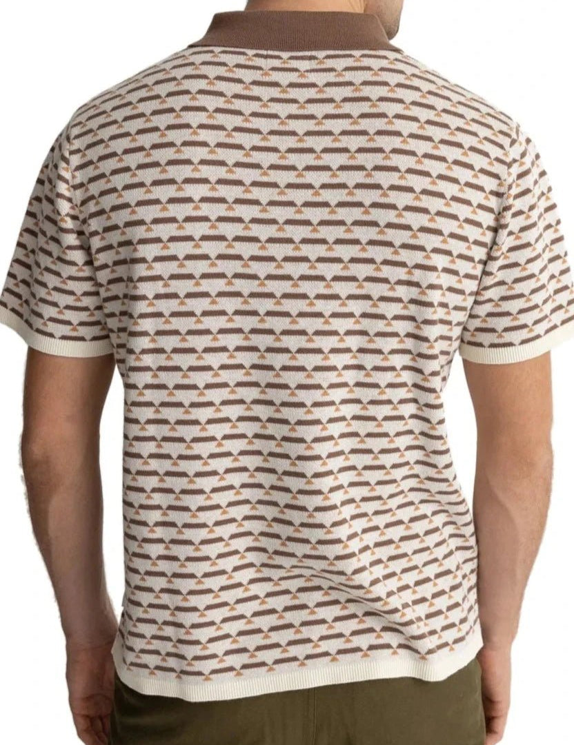 Jacquard Short Sleeve Polo - MTT Collective